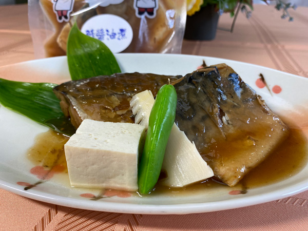 鯖の醤油煮